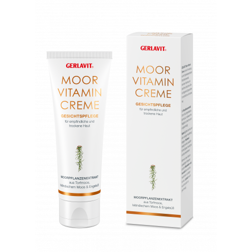GEHWOL GERLAVIT Moor Vitamin Creme Витаминный крем для лица для сухой кожи, 75 мл